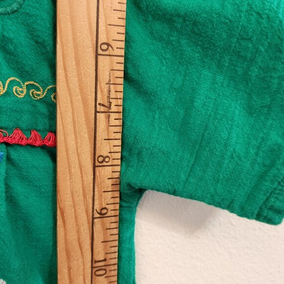 YZXDORWJ Peasant Top XL Embroidered Floral Boho Artsy Mexican Artsy Cotton - Picture 16 of 16